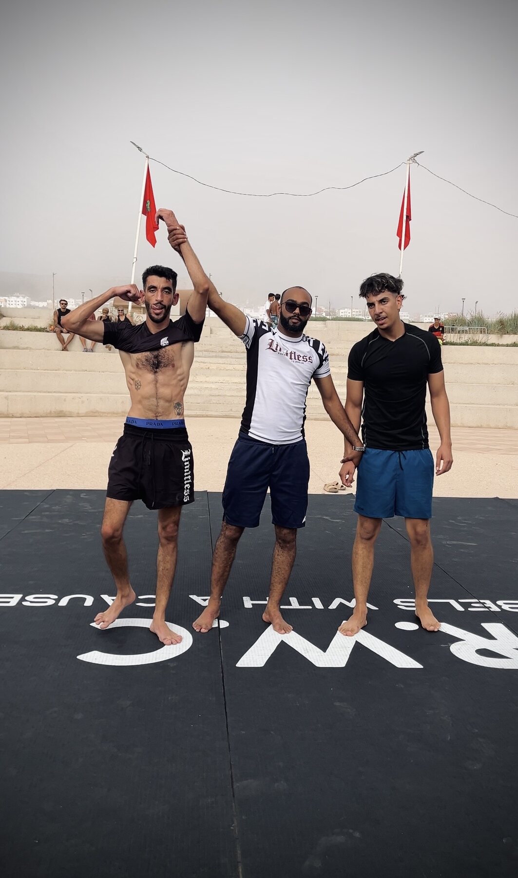 Athlete recognised at a Limitless competition