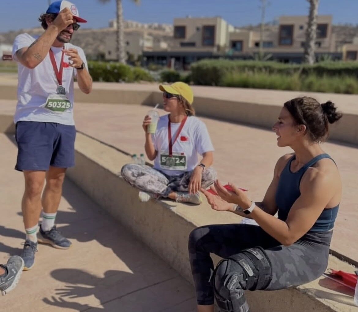 Go Limitless participants celebrating after a race